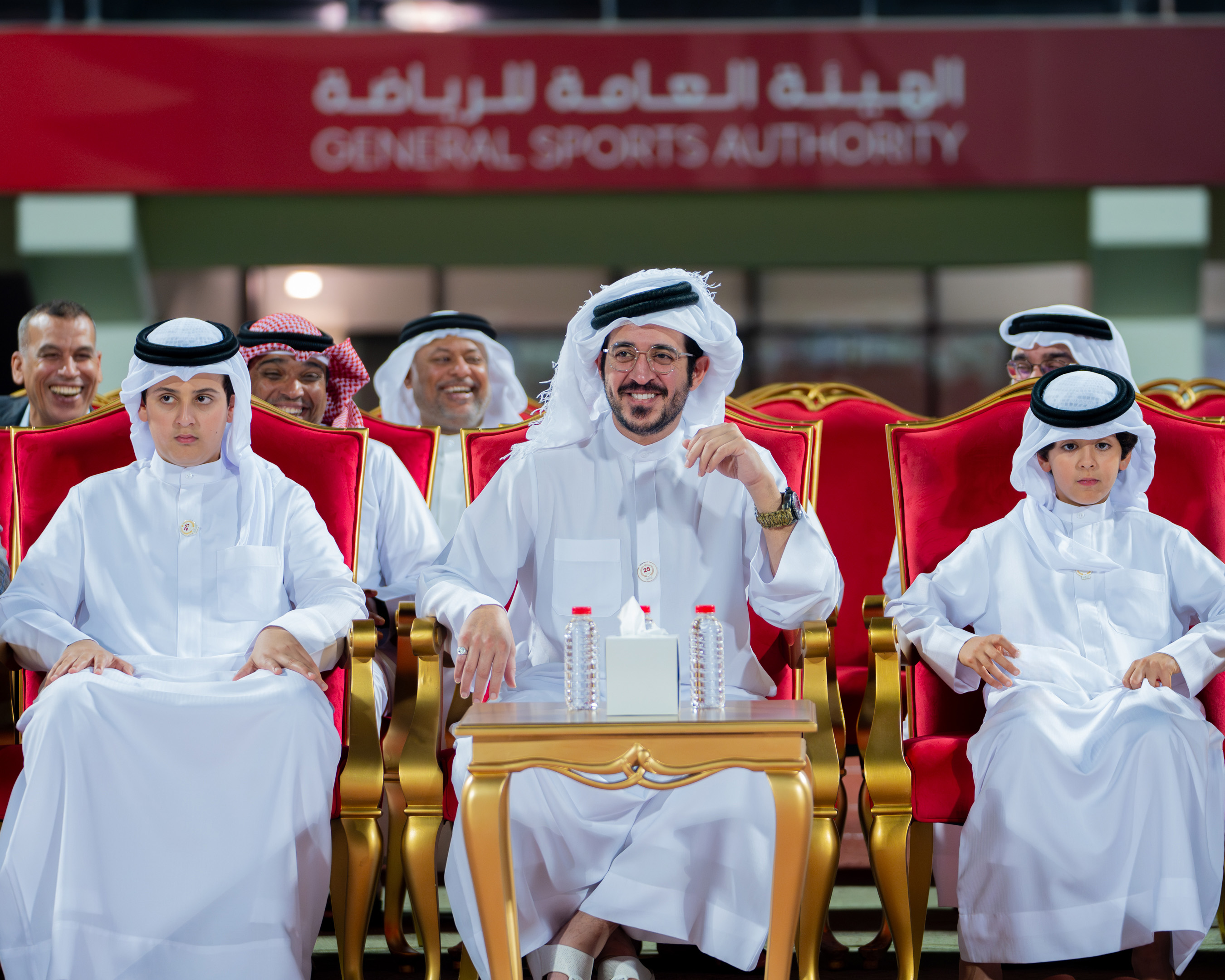 Khalid bin Hamad visits Faisal bin Khalid Talents Academy and honors champions